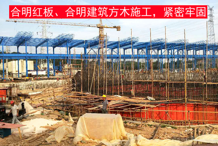 合明建筑模板助力福建三宝钢铁项目 打造工业建筑典范工程
